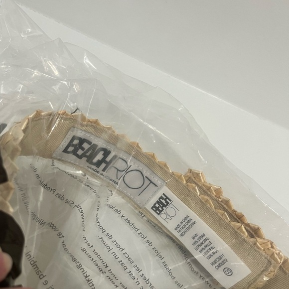 Beach Riot Straw Visor NEW - Picture 7 of 9